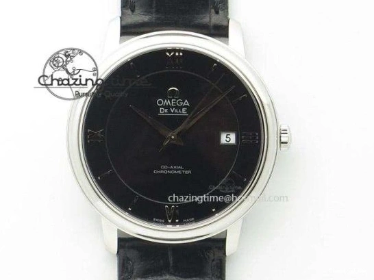 0323 Youthful De Ville Prestige Small Second TWF 1:1 Best Edition Blue Dial on Black Leather Strap MIYOTA 8035